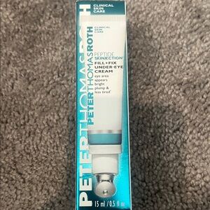 Peter Thomas peptide fill and fix under eye cream NEW